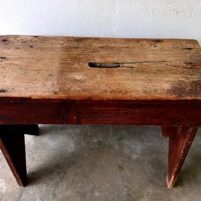 Antique Wooden Bench