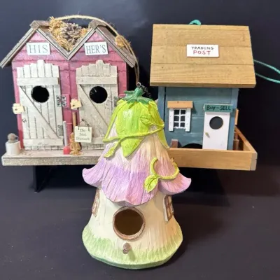 Whimsical Birdhouses (3)