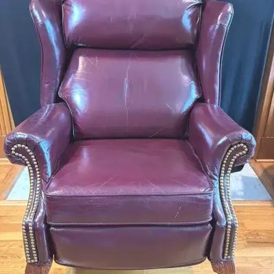 Burgundy Recliner Chair