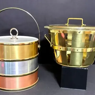 MCM Ice Bucket And Casserole Dish