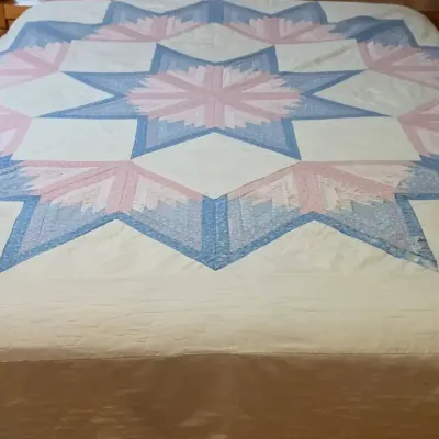 Large Star Pattern Quilt