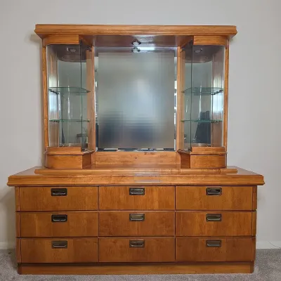 MCM Dresser And Mirror 
