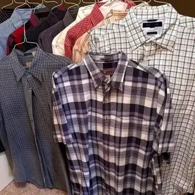 Wrangler, Chaps, VanHuesen, Izod Men’s Shirts 