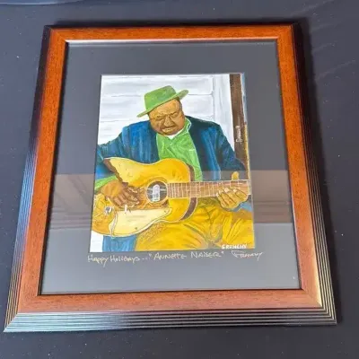 Limited Edition "Frenchy" Canvas Painting With Authenticity 