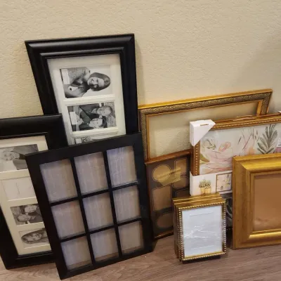 Picture Frames - Ornate Gold Frames, Black Frames, Multi-photo Frames, Various Sizes