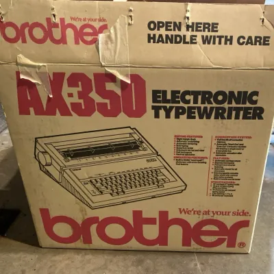 Sale Photo Thumbnail #14: A-350 Eletronic typewriter