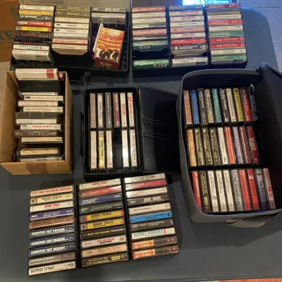 Sale Photo Thumbnail #20: Cassette tapes