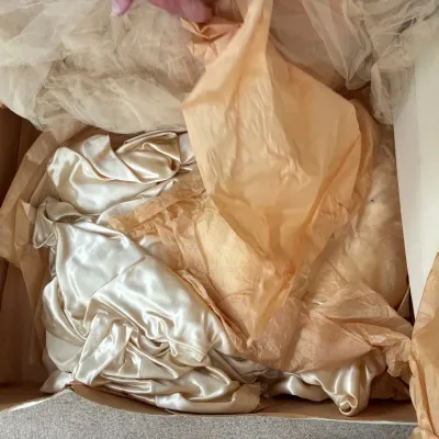 Vintage wedding dress