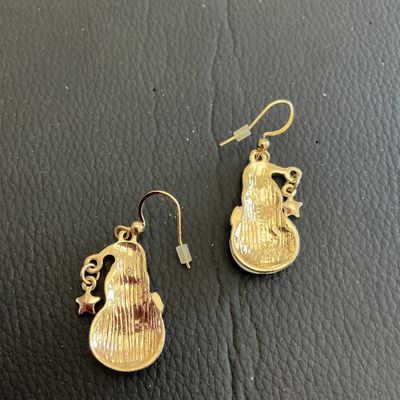 Sale Photo Thumbnail #176: Vintage Christmas fashion earrings 
Please see attached pictures