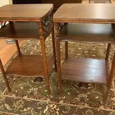 Sale Photo Thumbnail #66: $40 end tables 