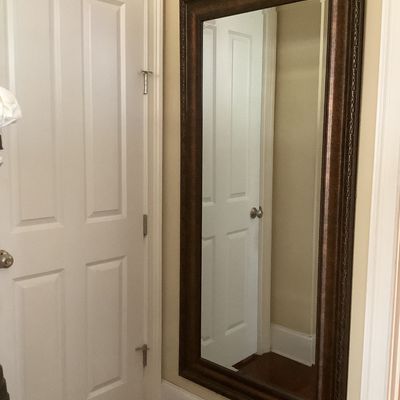 Sale Photo Thumbnail #92: $99 beveled framed mirror 70"H 33"W 