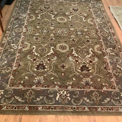 Sale Photo Thumbnail #56: $90 wool  rug 58" x 88"