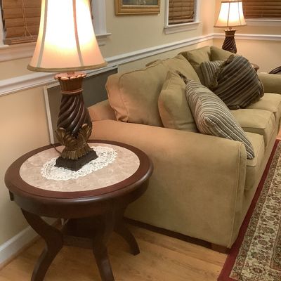Sale Photo Thumbnail #47: $50 for 2 lamps 28"H