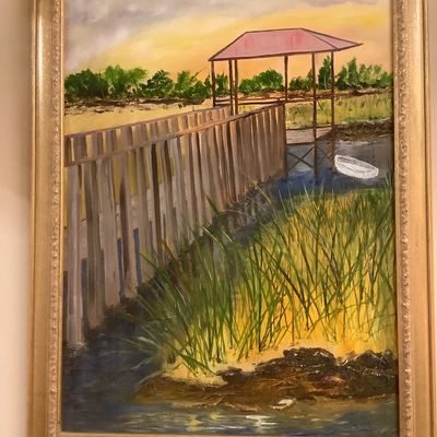 Sale Photo Thumbnail #48: $65 Don Boyd art 36"H 28"W