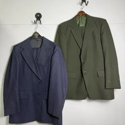 Vintage Palm Beach for Hecht Co. & The Men’s Shop 42R Suit Sets