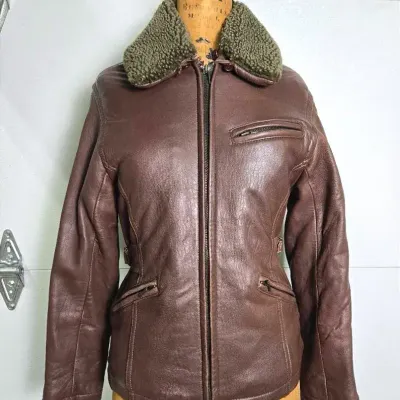 Vintage B.B. Dakota for BP Nordstrom Leather Moto Jacket: Size XS