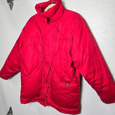 Vintage Ciesse Piumini Ski Jacket: Red, Size 44