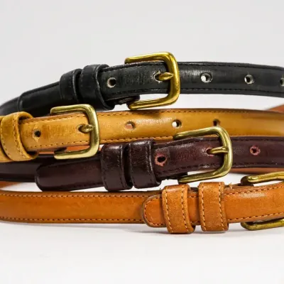 Vintage Coach Leather Belts (4) - Size XS 