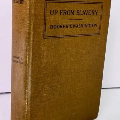 1901 "Up From Slavery" by Booker T Washington - Houghton Mifflin School Edition