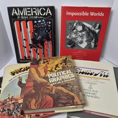Art Books - Aubrey Beardsley, Nagel, Ralph Steadman & More
