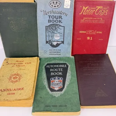 1915 Scarborough’s Tour Book, 1938 Royal Automobile Club de Belgique Annuaire & More