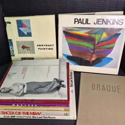 Art Books - Jean Arp, Paul Jenkins & More