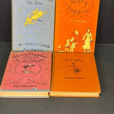 Vintage Mary Poppins Books - Set of 4, P.L. Travers