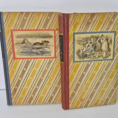 1946 Alice’s Adventures in Wonderland & Through the Looking-Glass by Lewis Carroll