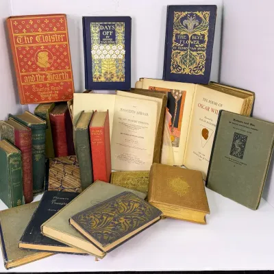 Antique Books - Literature Including Mark Twain, Charles Dickens, Oscar Wilde & More