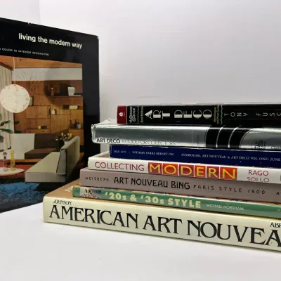Art Deco, Nouveau and Modern Art Books And Catalogs