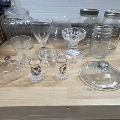 Clear Glass Mystery Lot 