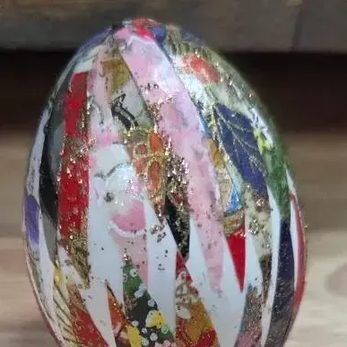 Vintage Decoupauged Eggs