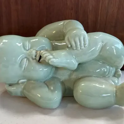 Reclining Baby Figure