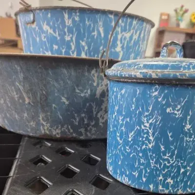 Vintage Enamelware 