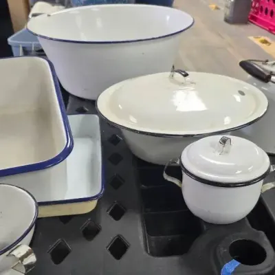 Vintage Enamelware 