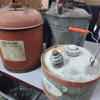 Antique Fuel Cans