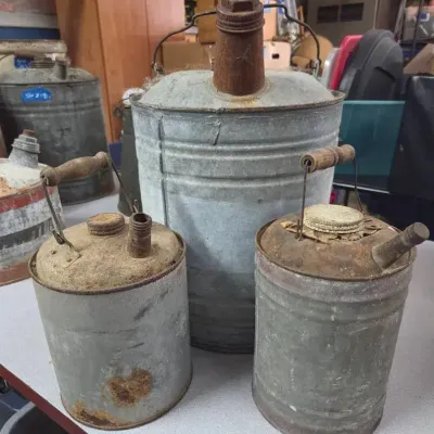 Antique Fuel cans 
