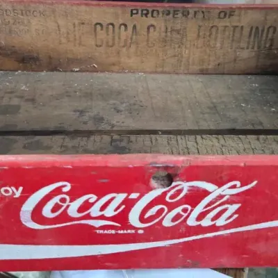 Wooden Coca-Cola Crate