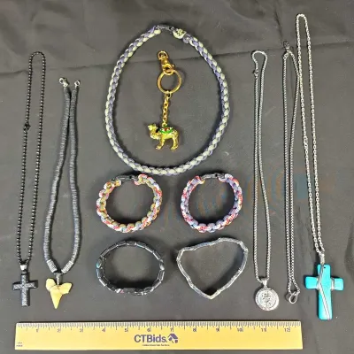 Costume Jewelry! Bracelets, Necklaces, Camel Keychain 