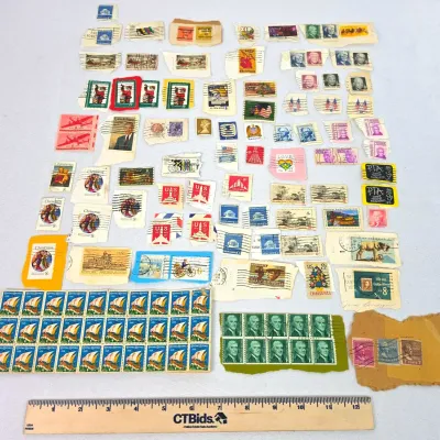 Large Assortment Of Stamps! Many Rare Old Stamps