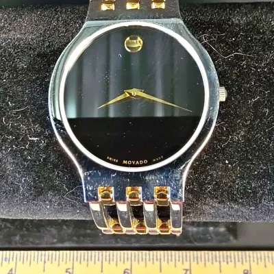 Movado Esperanza Classic Two-Tone Watch Model 84 G21851