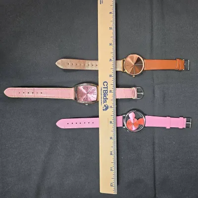 Disney Minnie Mouse Pink Watch, Venezia Pink Quartz Watch, SK Fashion Watch 