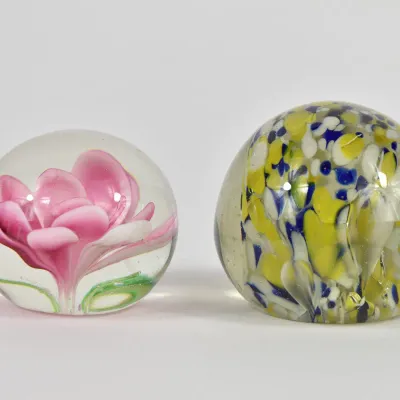 Glass Paperweights
