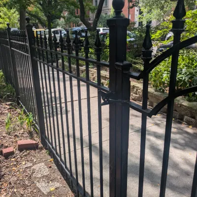 Sale Photo Thumbnail #95: Even the Iron fencing!
