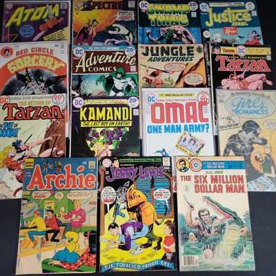 Sale Photo Thumbnail #184: I04503 | Fifteen Vintage American Comic Books