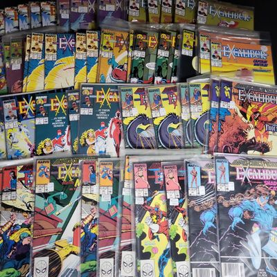 Sale Photo Thumbnail #263: I04575 | A Collection of Marvel Excalibur Comics