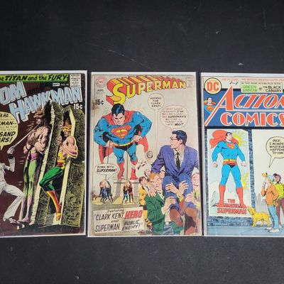 Sale Photo Thumbnail #392: I04777 | Three Vintage DC Comic Books