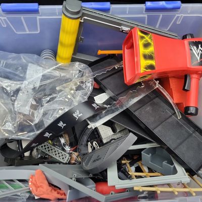 Sale Photo Thumbnail #914: I04296 | Assorted WWE Wrestling Playset Accessories
