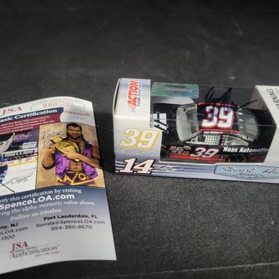 Sale Photo Thumbnail #822: I04458 | Autographed Ryan Newman Haas Die-cast Car