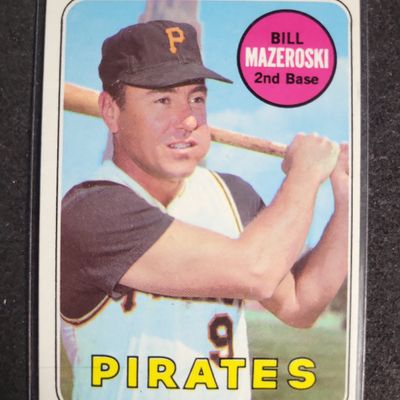 Sale Photo Thumbnail #645: I04278 | 1969 Topps Bill Mazeroski Baseball Card